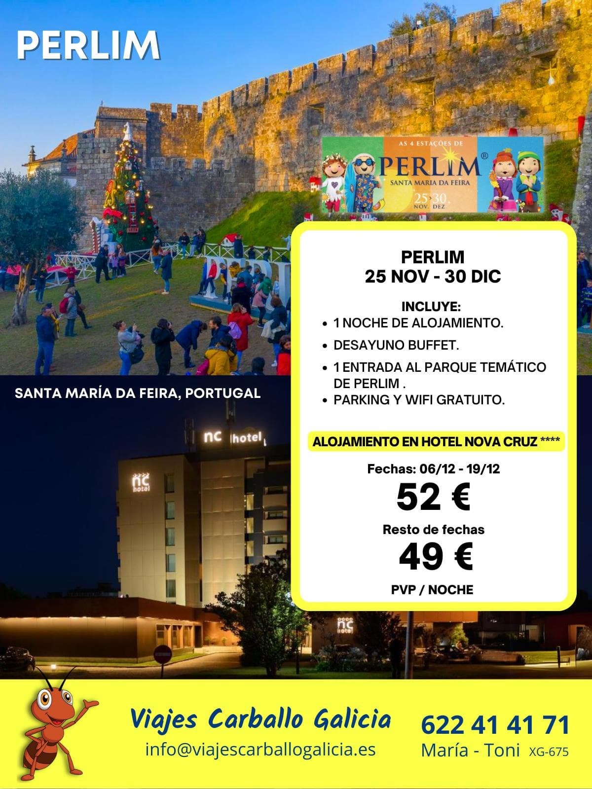 ¡Viajes exclusivos al maravilloso mundo de Perlim! - Imagen 3
