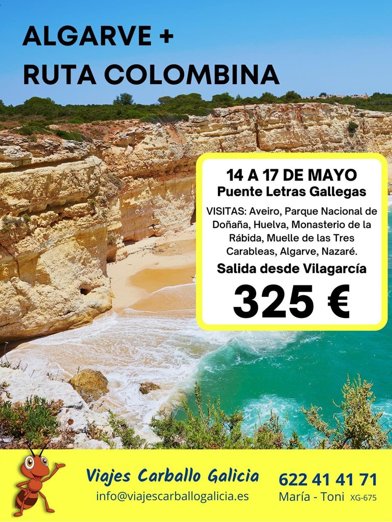 Algarve y Ruta Colombina