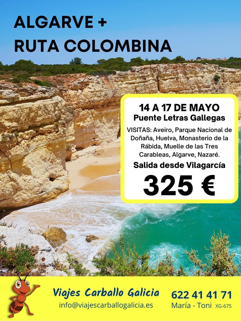 Algarve y Ruta Colombina