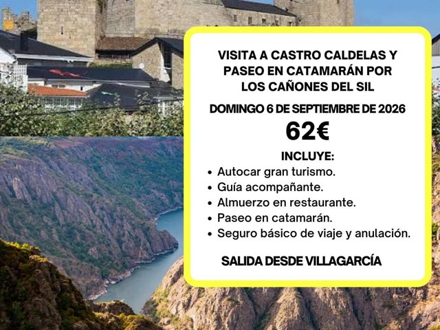 CASTRO CALDELAS Y CAÑONES DEL SIL