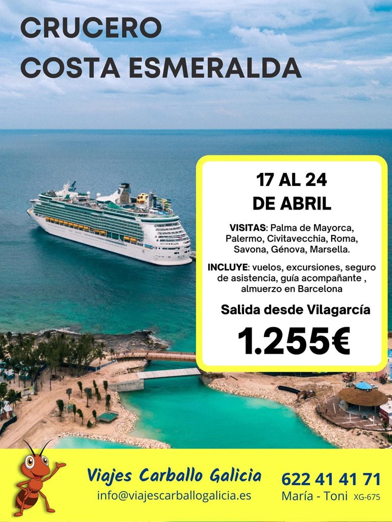 Crucero Costa Esmeralda