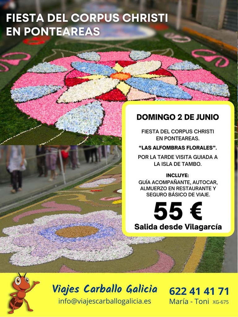 Fiesta Corpus Christi en Ponteareas
