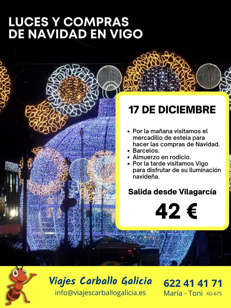 Luces Vigo Salida Vilagarcía
