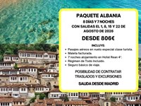 OFERTA ÚLTIMA HORA ALBANIA