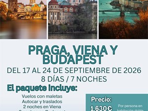 PRAGA, VIENA Y BUDAPEST
