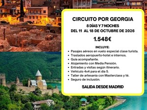 SABORES Y PAISAJES DE GEORGIA OTOÑO 2026