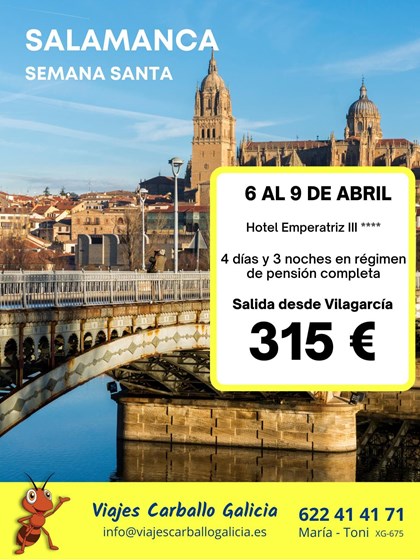 Salamanca - Escapada de Semana Santa 