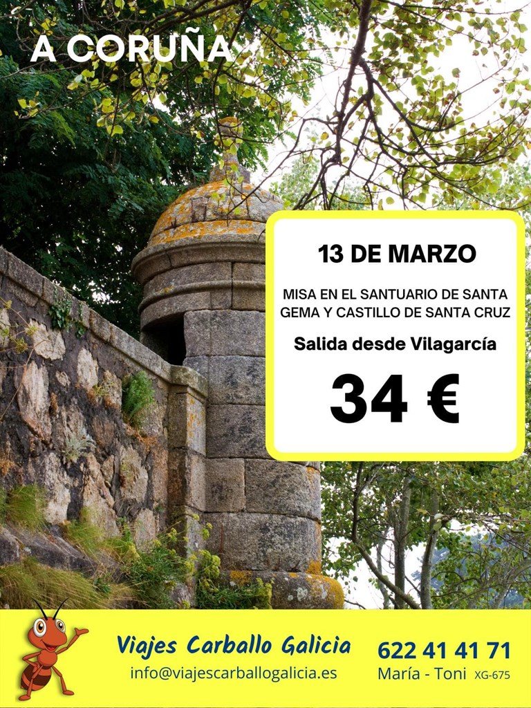 Santuario de Santa Gema y Castillo de Santa Cruz
