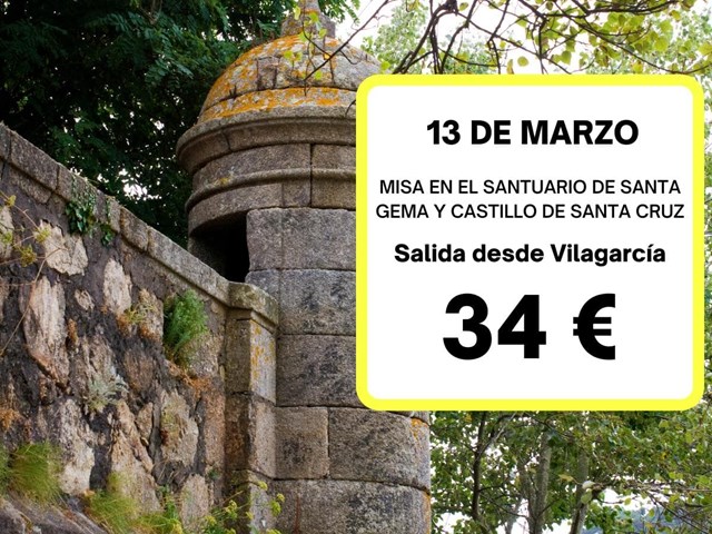 Santuario de Santa Gema y Castillo de Santa Cruz