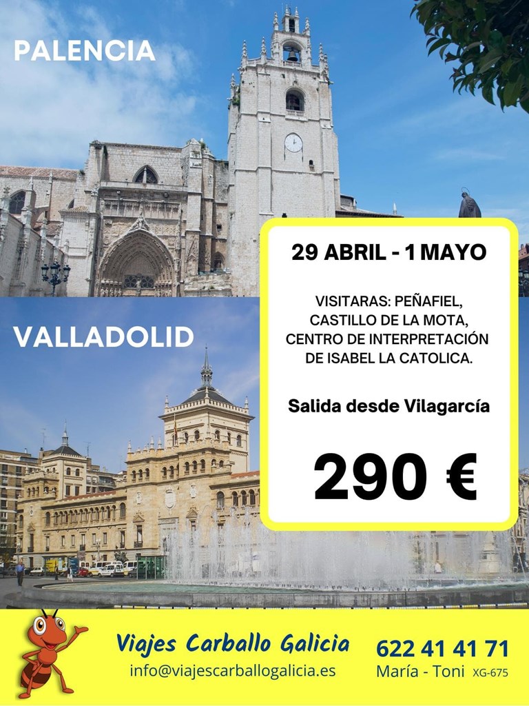 Viaje a Palencia y Valladolid
