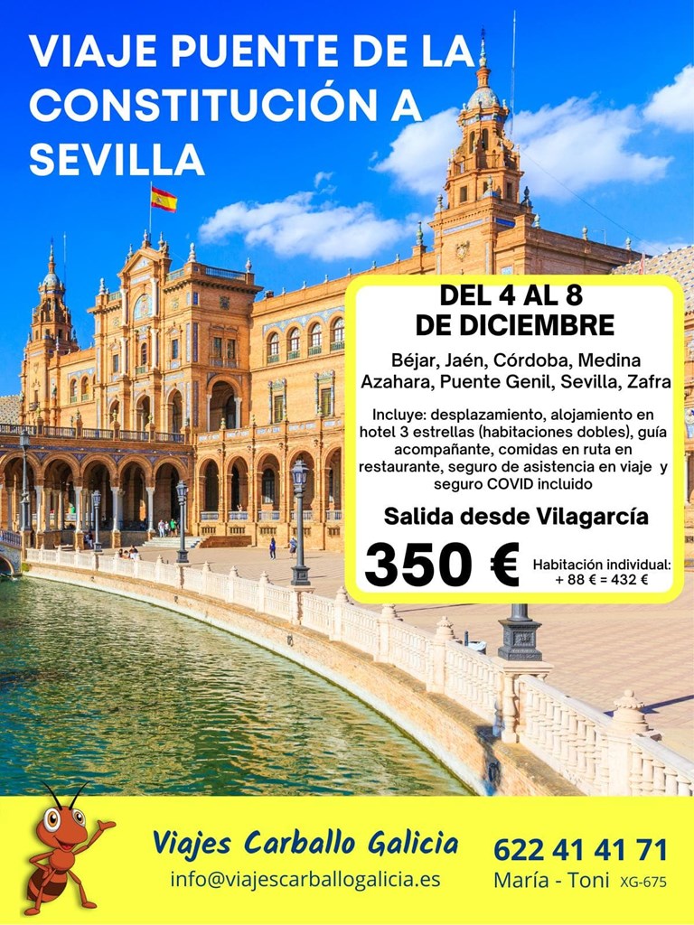 Viaje Puente de La Constitución a Sevilla