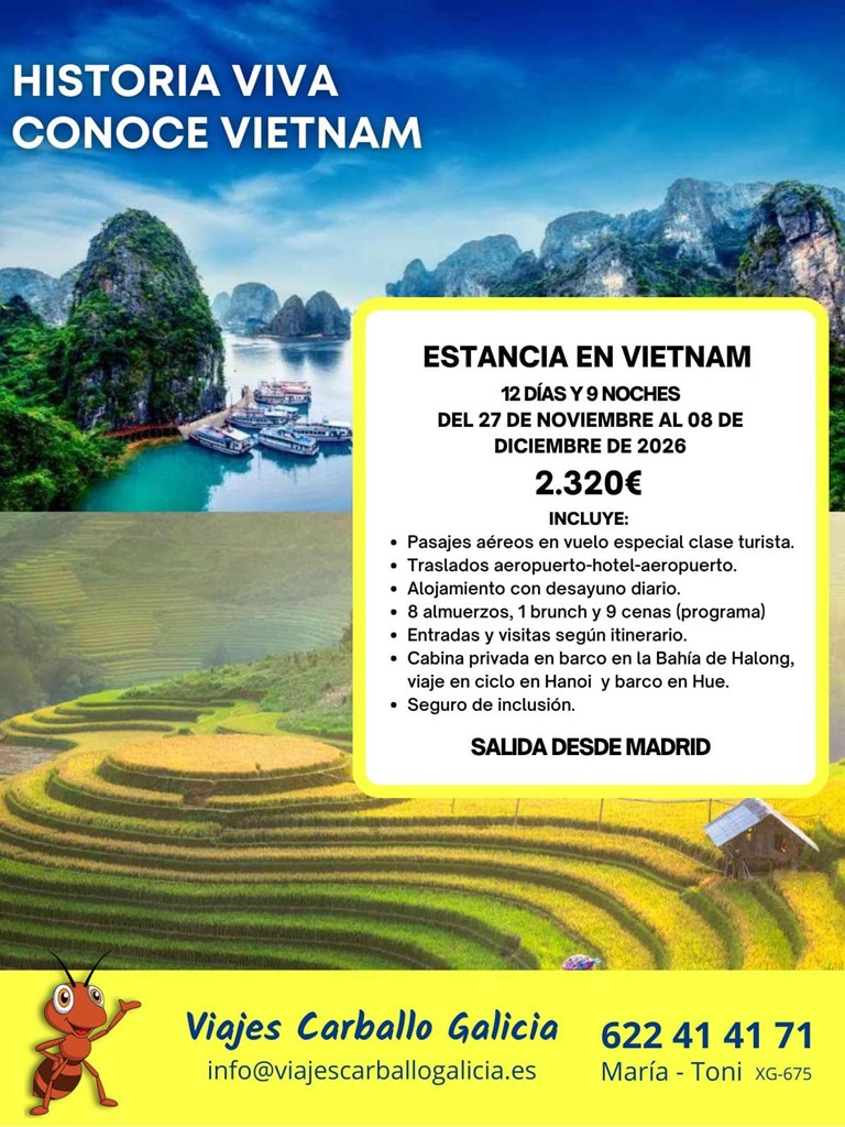 Foto 1 VIETNAM OTOÑO 2026