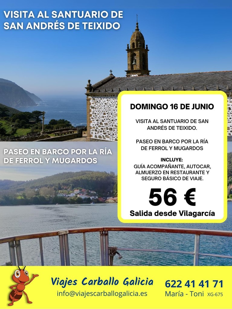 Visita al Santuario de San Andrés de Teixido